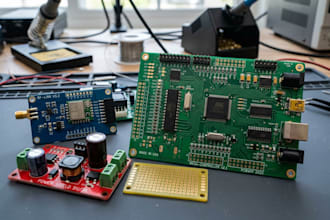 professionally create electronics pcb boards in altium kicad easyeda with pcb