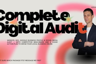 do a full digital marketing audit for small businesses