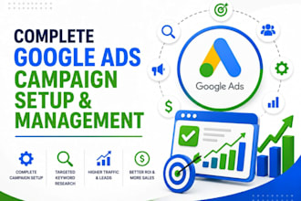 be your google ads manager for ppc strategy and ads scaling