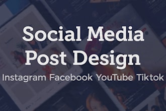 design social media post and banners in canva