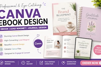 canva ebook design canva ebook canva lead magnet journal design ebook design