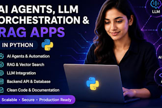 build ai agent, llm orchestration and rag apps in python