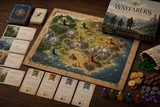 board game design, card game design, game design custom playing card game