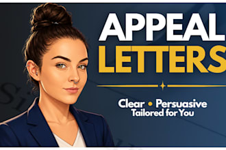 write a persuasive appeal letter for any situation