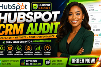 clean up audit and optimize your hubspot CRM professionally