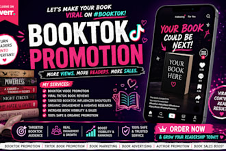 promote your ebook, kindle book, novel, and author on booktok