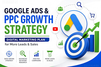 do google ads and ppc growth strategy for more leads and sales