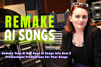 recreate your suno ai song into a humanised track with real instrumentals