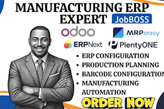configure your manufacturing erp using jobboss odoo mrpeasy  erpnext plentyone