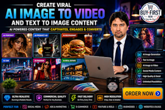 create viral ai image to video and text to image content