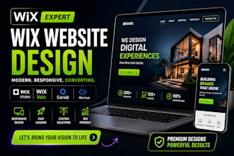 build redesign fix wix website wix studio velo corvid wix code expert developer