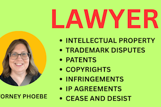provide legal advice for intellectual property