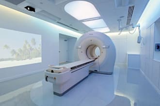 design realistic 3d cgi hospital, operating room, icu and medical facility