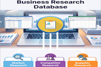build a business research database