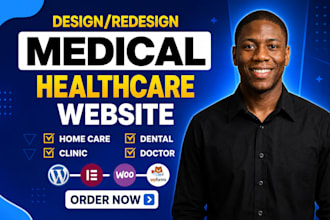 healthcare website, medical website, clinic website, dental website