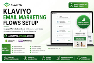 create a klaviyo welcome series that converts subscribers into customers