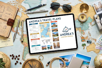 create a custom travel itinerary and plan your perfect trip