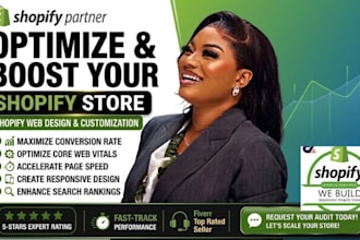 optimize shopify store, shopify SEO, speed optimization and boost performance