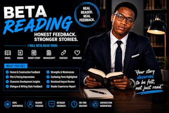 fantasy beta reader, romance beta reader, thriller and mystery beta reader