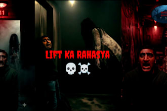 record a scary horror story voice over in hindi