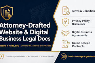 draft an ironclad website terms and conditions agreement