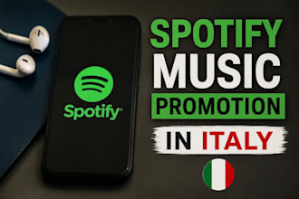 do spotify music promotion in italy
