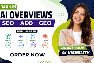 build ai visibility score to rank in chatgpt gemini claude GEO aeo SEO backlinks