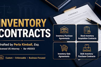 draft a secure bulk inventory purchase contract