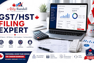 prepare and file gst hst returns for canadian businesses