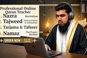 be a patient and professional online quran teacher