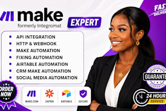 set up zapier automation make com automation airtable zapier