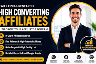 do profitable niche research for affiliate  to grow your affiliate program