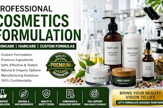 cosmetics formulation haircare formulation skincare