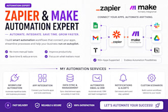 the automation expert zapier and make
