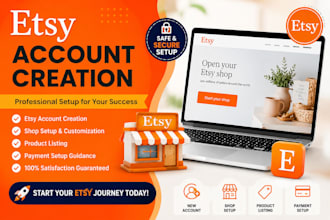 create a fully verifi etsy seller account etsy account creation for any country