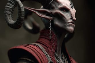fantasy horror and fantasy horror character