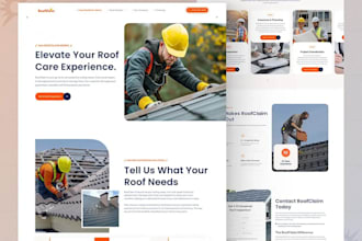 hvac website, roofing website, plumbing website, construction website, handyman