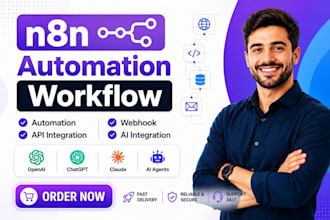 build ai automation workflows with n8n, chatgpt, openai and claude