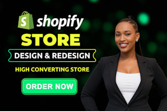 shopify store design shopify store redesign shopify website design shopify store