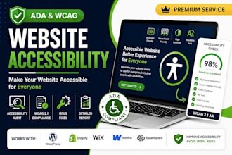 make your website ada accessible and fix wacg accessibility issues