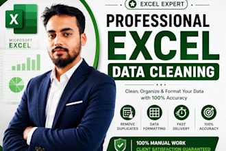 clean, format, organize and fix microsoft excel spreadsheets