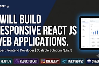 build responsive react js web applications