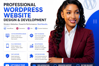 create wordpress website wordpress ecommerce shop divi website or fix wordpress