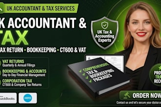 be UK accountant, uk bookkeeping, UK vat, UK accounts, UK tax return ct600, hmrc