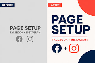 setup and optimize your restaurant or salon facebook and instagram page