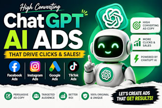 create chatgpt google ads and meta ads copy