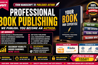 publish your book on amazon KDP, kindle, and paperback