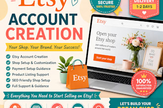 do etsy creation etsy shop setup and etsy seller account etsy verification