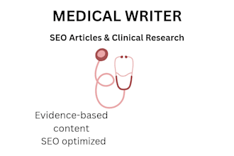write medical articles and SEO health blog posts