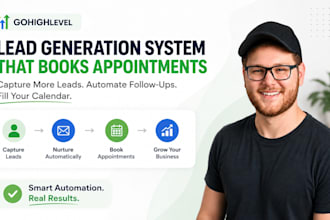 build gohighlevel lead generation system that books appointments